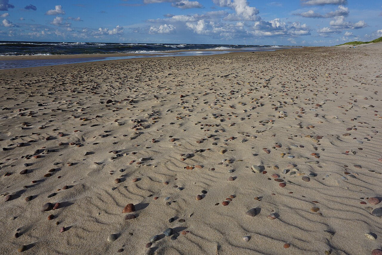 Plaża na szlaku Rowy–Łeba